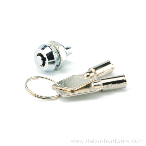 Small Spring Cylinder Showcase plunger pin cam Lock